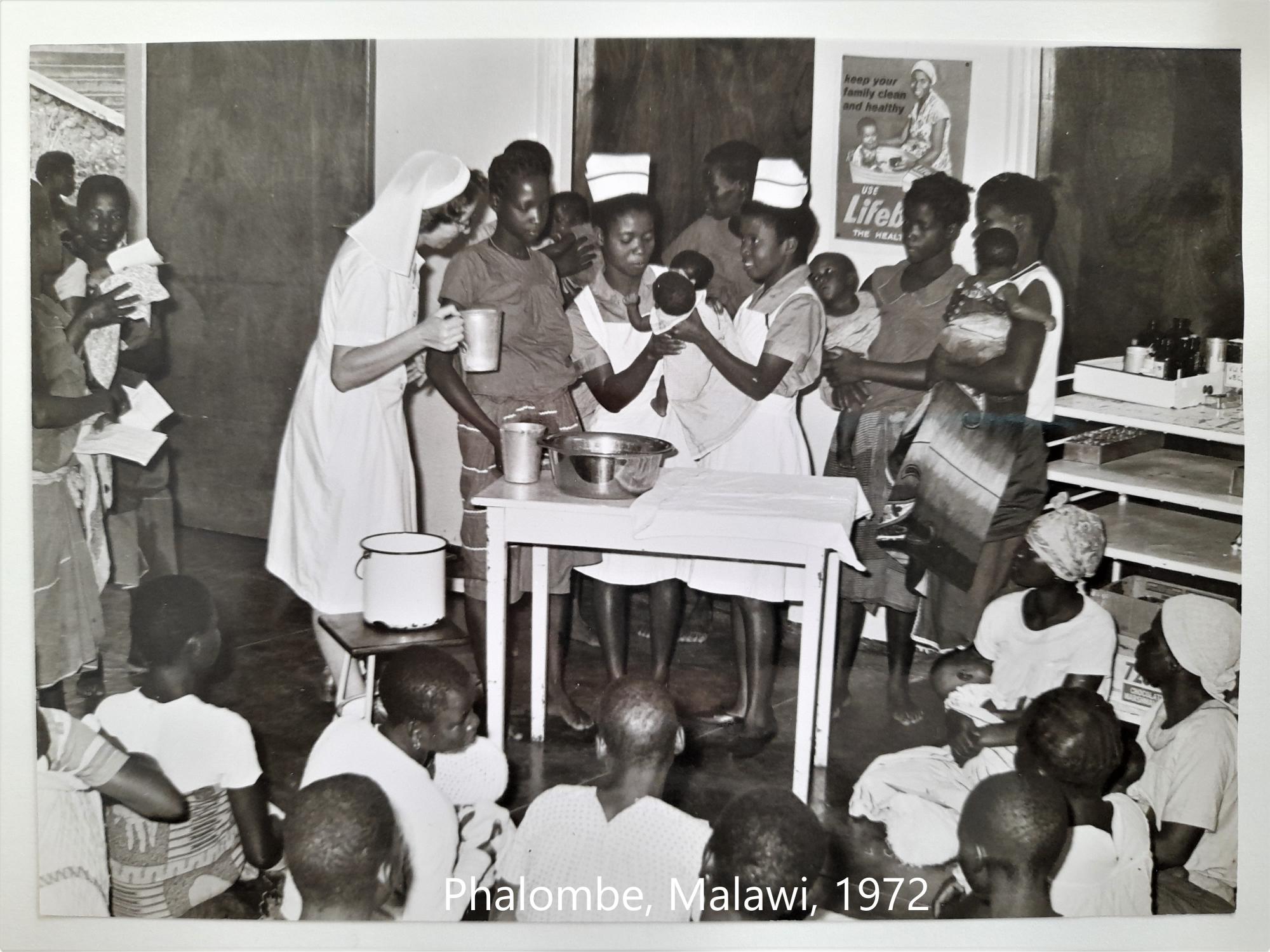 A maternity clinic, Phalombe, Malawi, 1972