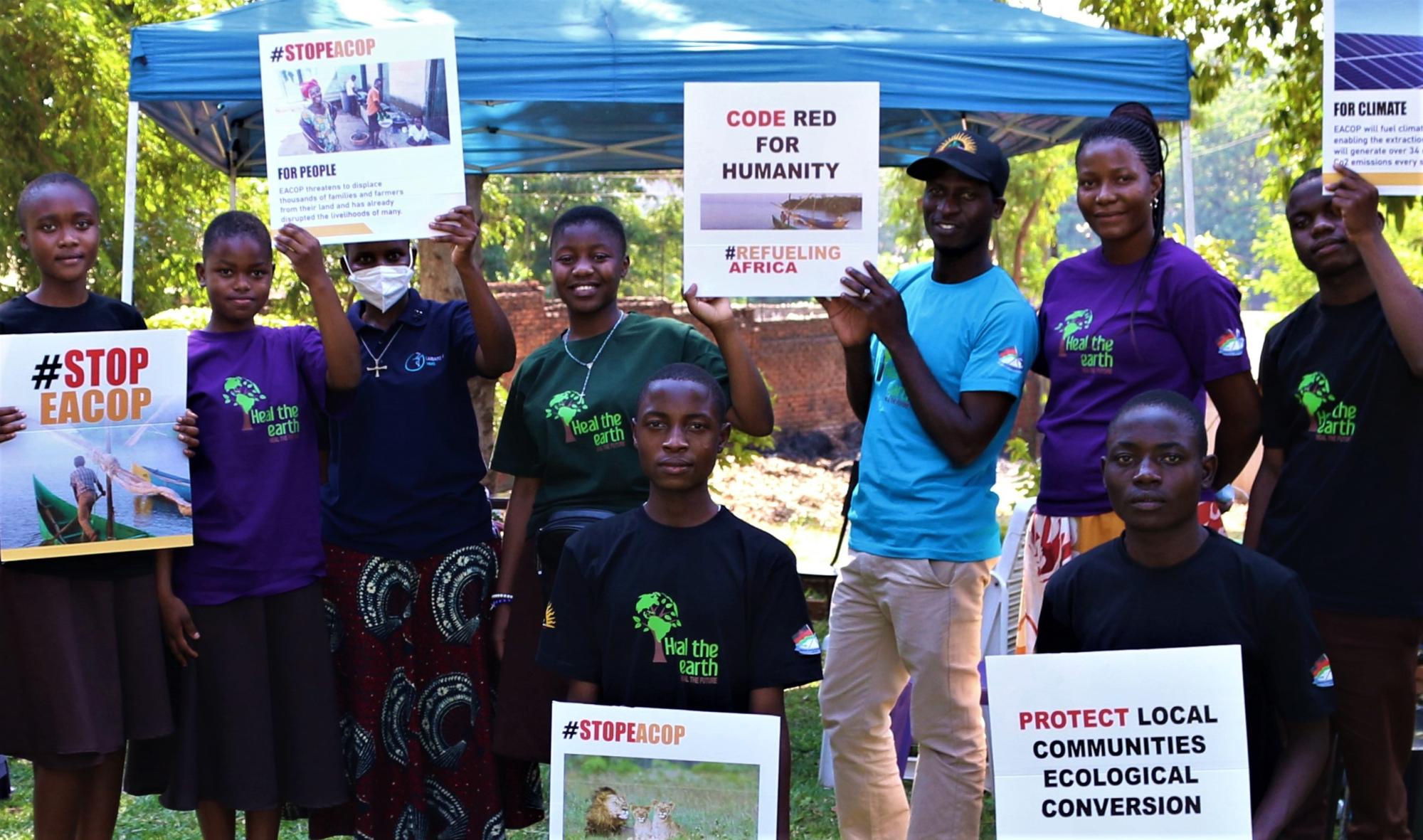 Campaigning before COP26 in Malawi