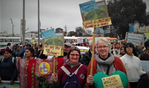 Campaigning in Peru