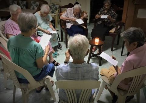 Sisters gather to pray for others at the Shalom Community