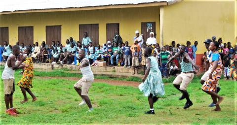 Kulmasa's children join our celebration