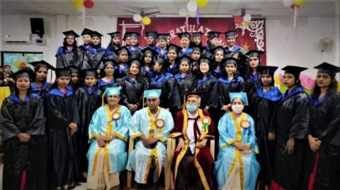 Graduation 2020 at Kurji Holy Family Hospital