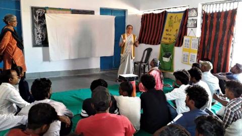 De-addition sessions for youth in Kasiadih