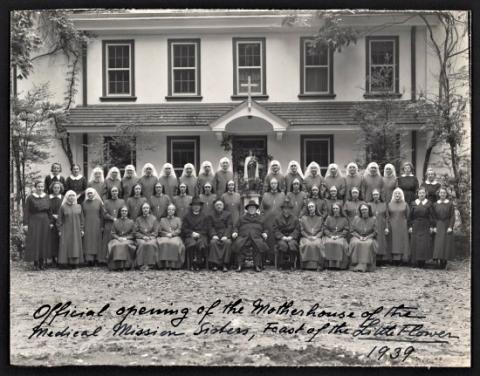 Opening of the Mother House, 1939 