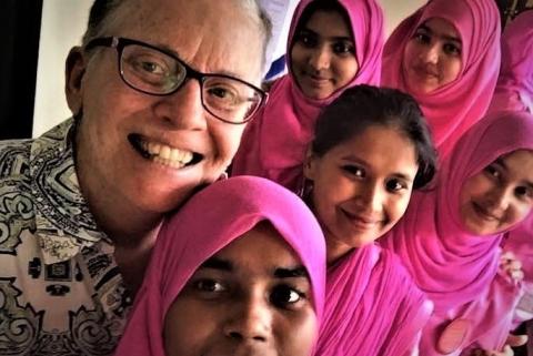 Associate Betsy Hague visits Rohingya refugees