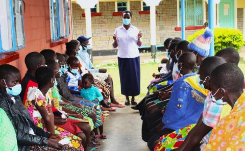 Sister Rosemary talking about health