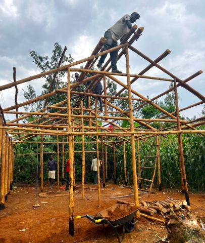 Constructing the new bakery