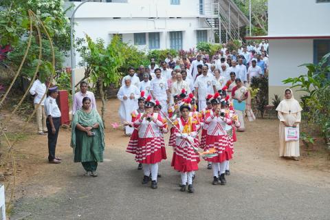 Welcome procession