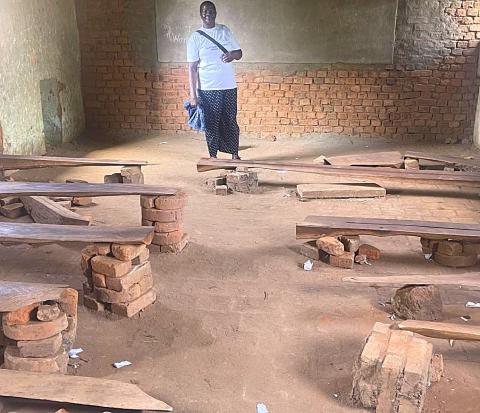 Classroom at a local primary school