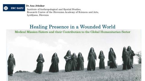 Announcing Ana Jelnikar's presentation 