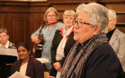 Sister Maria Fernanda Ramirez speaks about life in Callao, Peru