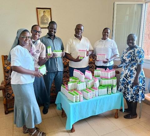 Mosquito repellents are donated