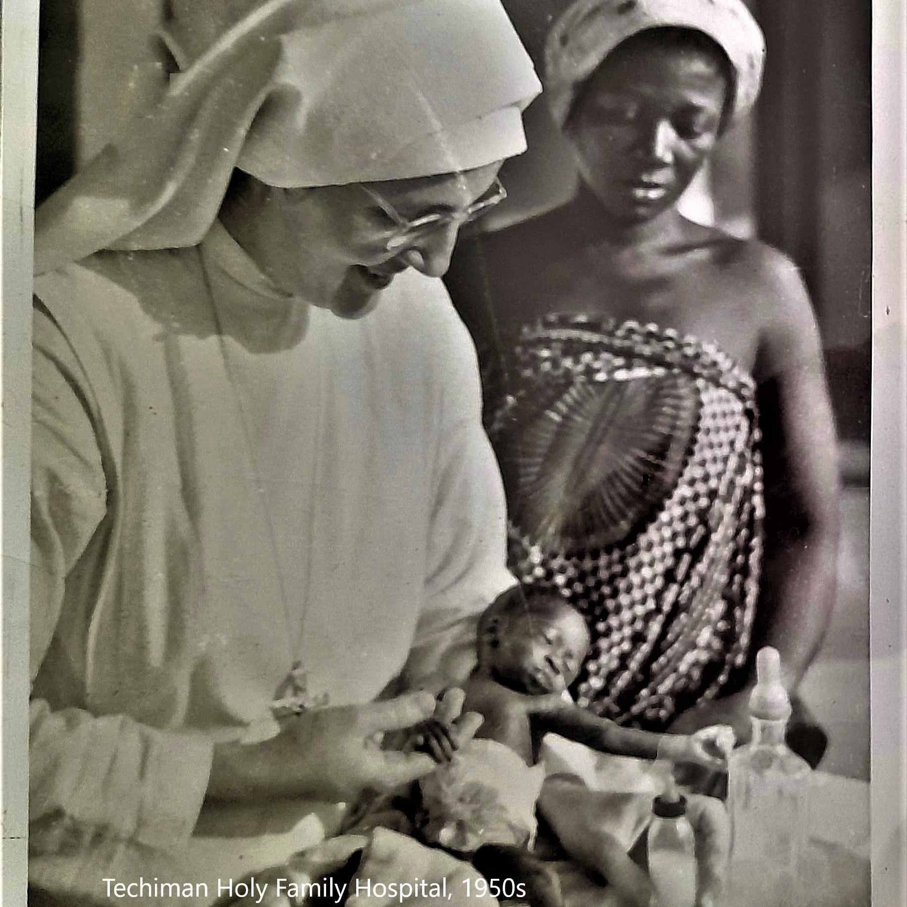 Techiman Holy Family Hospital 1950s