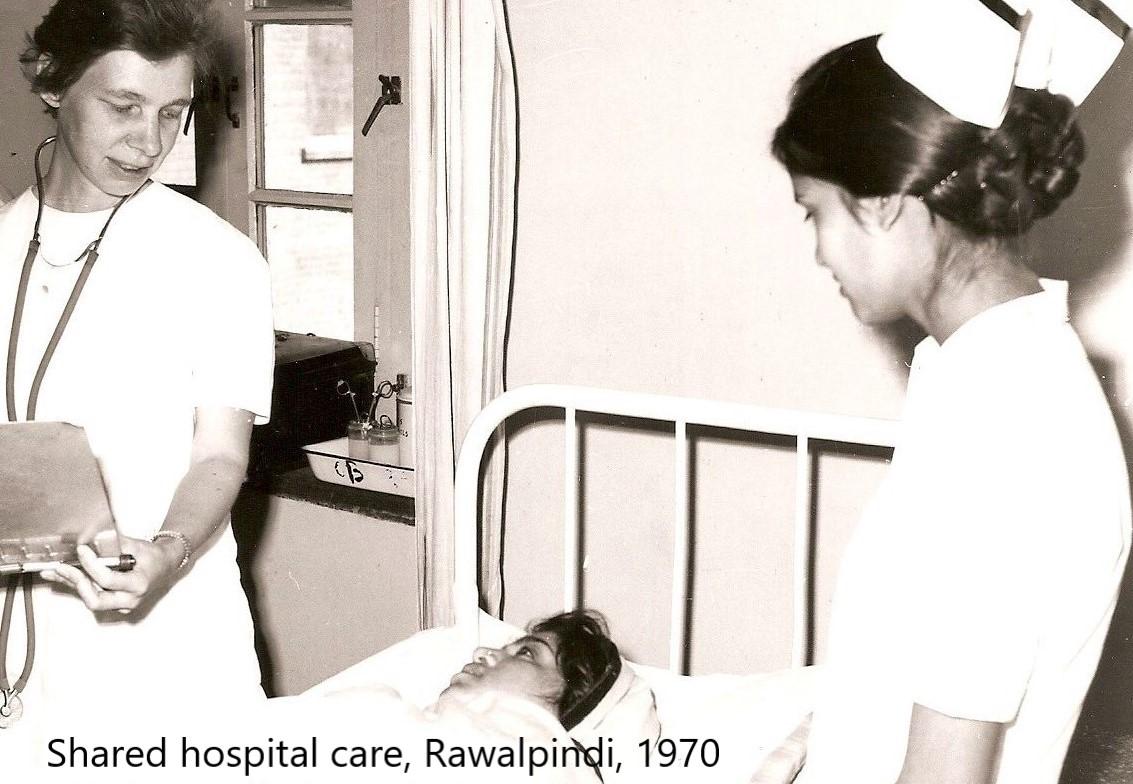 Shared hospital care, Rawalpindi, 1970