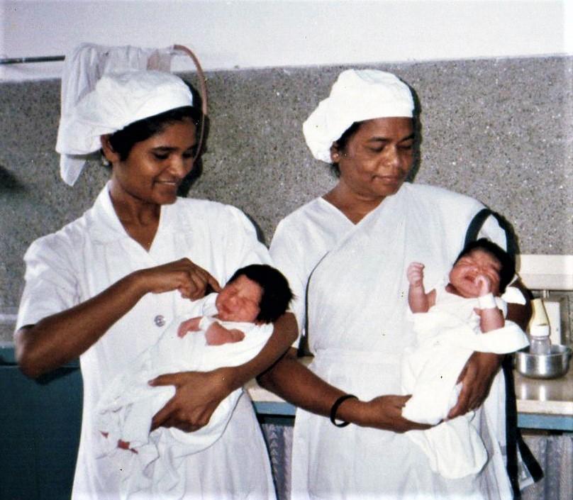 Twins born in India