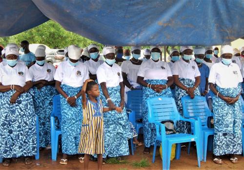 Blessing of the Women's Empowerment Group