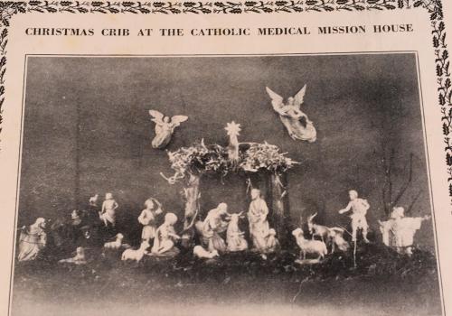Christmas Crib at the Catholic Medical Mission House