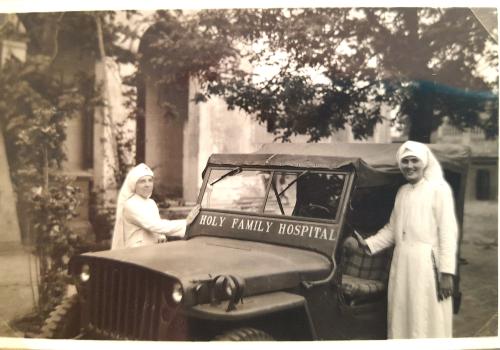 Holy Family Hospital in Patna, Medical Mission Sisters, 1944