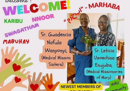Welcome, Sister Gaudencia Nafula Wanyounyi!